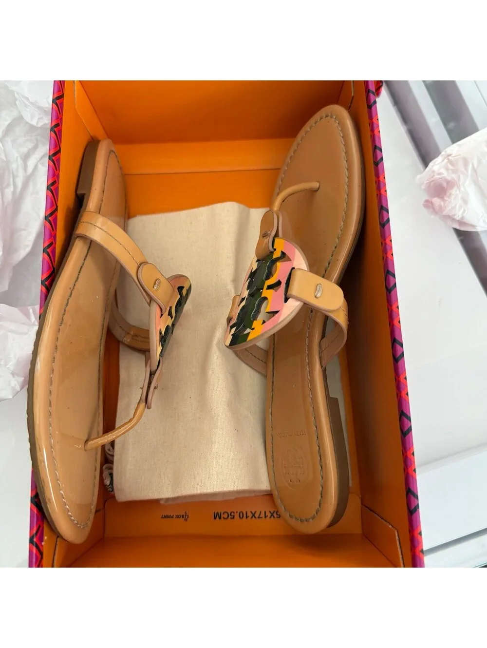 Tory Burch Pastel Rainbow Miller sandals [COPY]